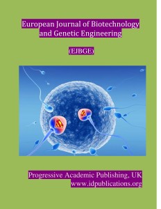 Cover Page, European Journal of biotechnology and genetic engineering-page-001